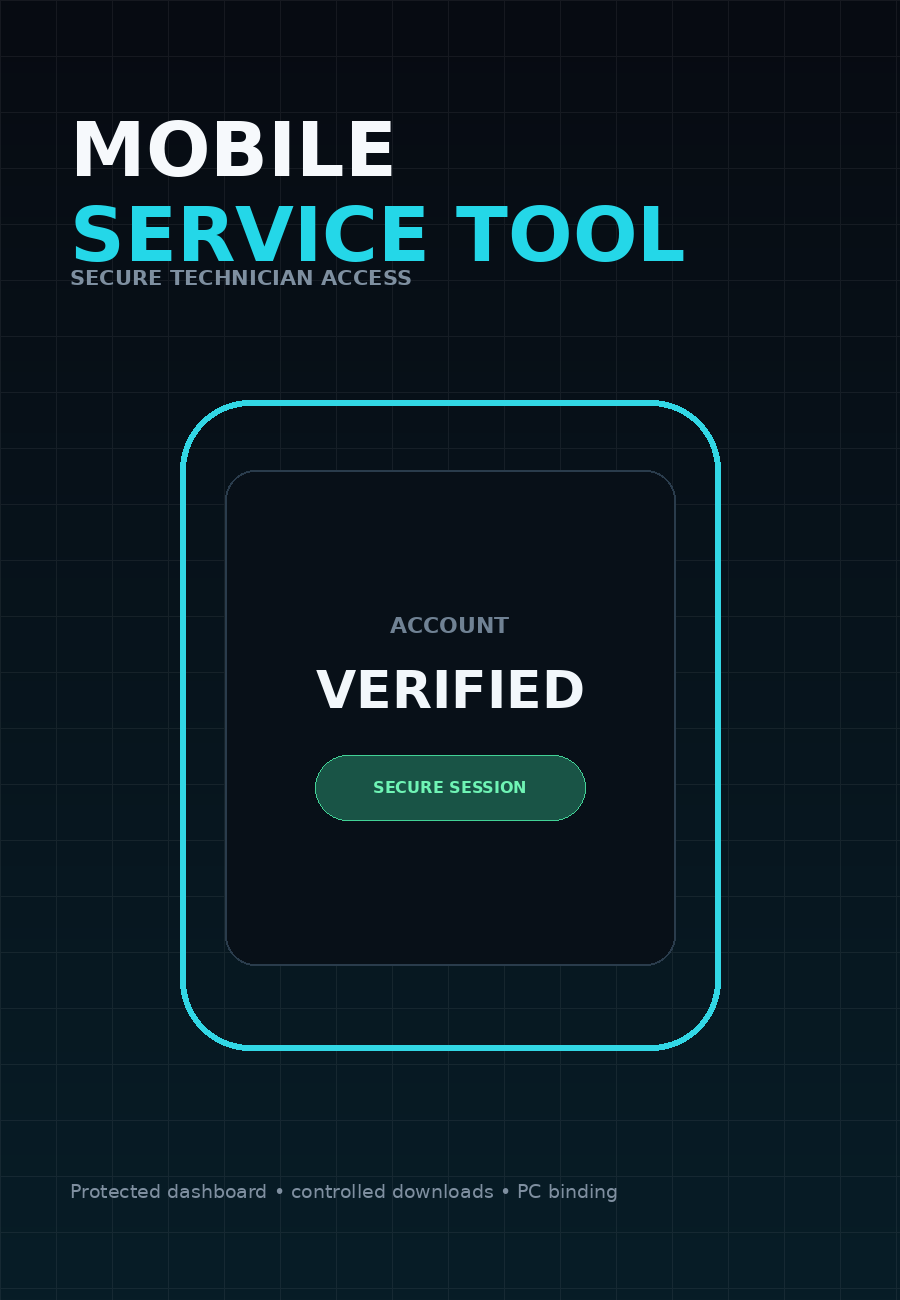 Mobile Service Tool secure access
